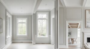 Plastering Services MA & RI: Beautiful interior walls and ceilings with smooth plastering work, showcasing elegant finishes and refined details.